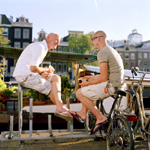 Eating in public places Amsterdam Amstel Jacquie Maria Wessels