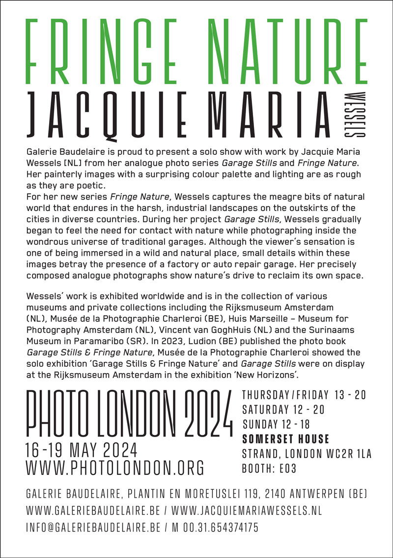 Photo London 2024 Jacquie Maria Wessels Galerie Baudelaire